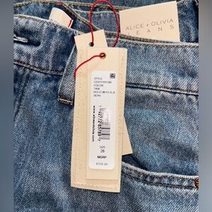 Alice and Olivia, Sadie vintage denim, Jean size 28